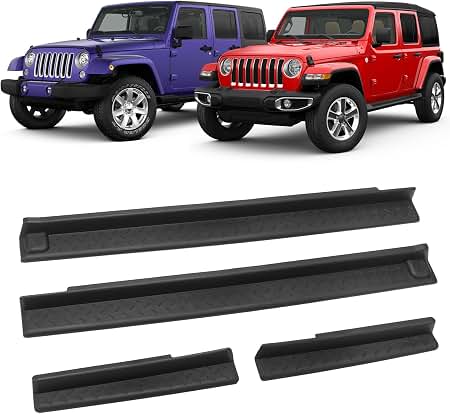 Amazon.com: Rugged Ridge All-Terrain Entry Guards - Fits 2007–2018