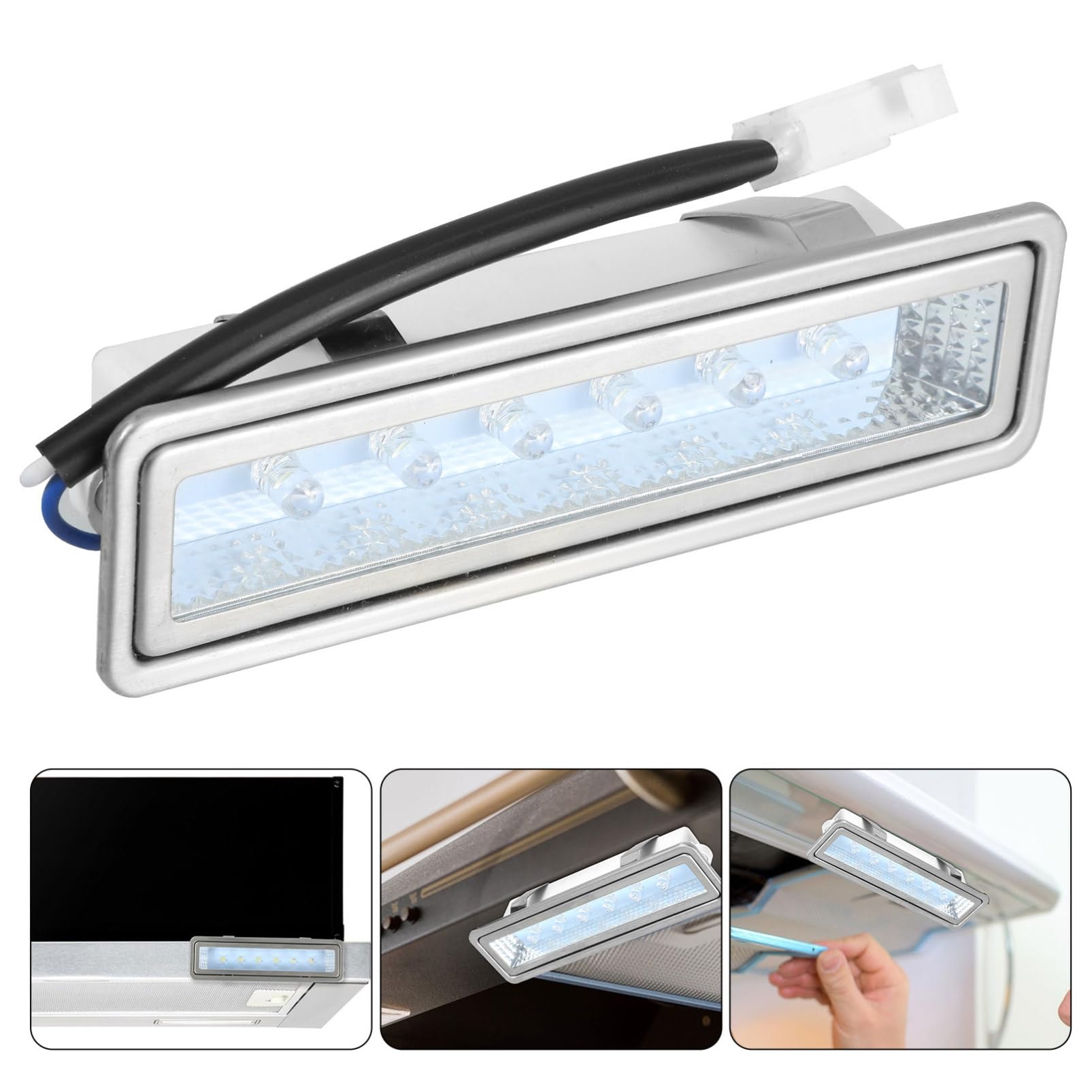 Gadpiparty Ersatz Dunstabzugshaubenlampe LED-Leuchten Glühbirne mit Glasabdeckung