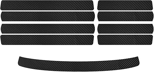 Bilisin 9PCS Car Door Sill Protector Compatible with Toyota Camry 7th Gen 2012-2