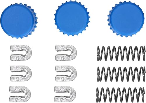 TOPINCN Juego de 3 accesorios de cabezal de recortadora, perilla de 12 pulgada con ojales, accesorio de recortadora de resorte, ajuste para