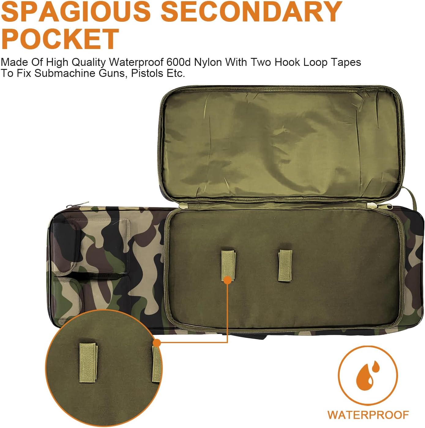 aiGear Rifle Soft Case - Gun Carry Bag, Padded Shotgun Bag for Hunting and Shooting Range - Ideal for Hunters Law Enforcement Outdoor Enthusiasts