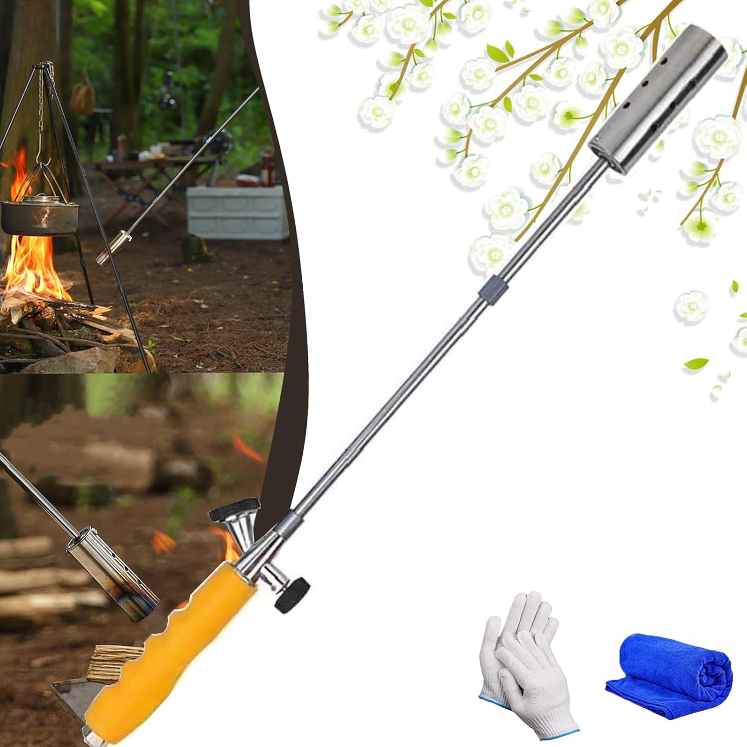 Sherem Weed Terminator, Weed Torches for Outside, Blow