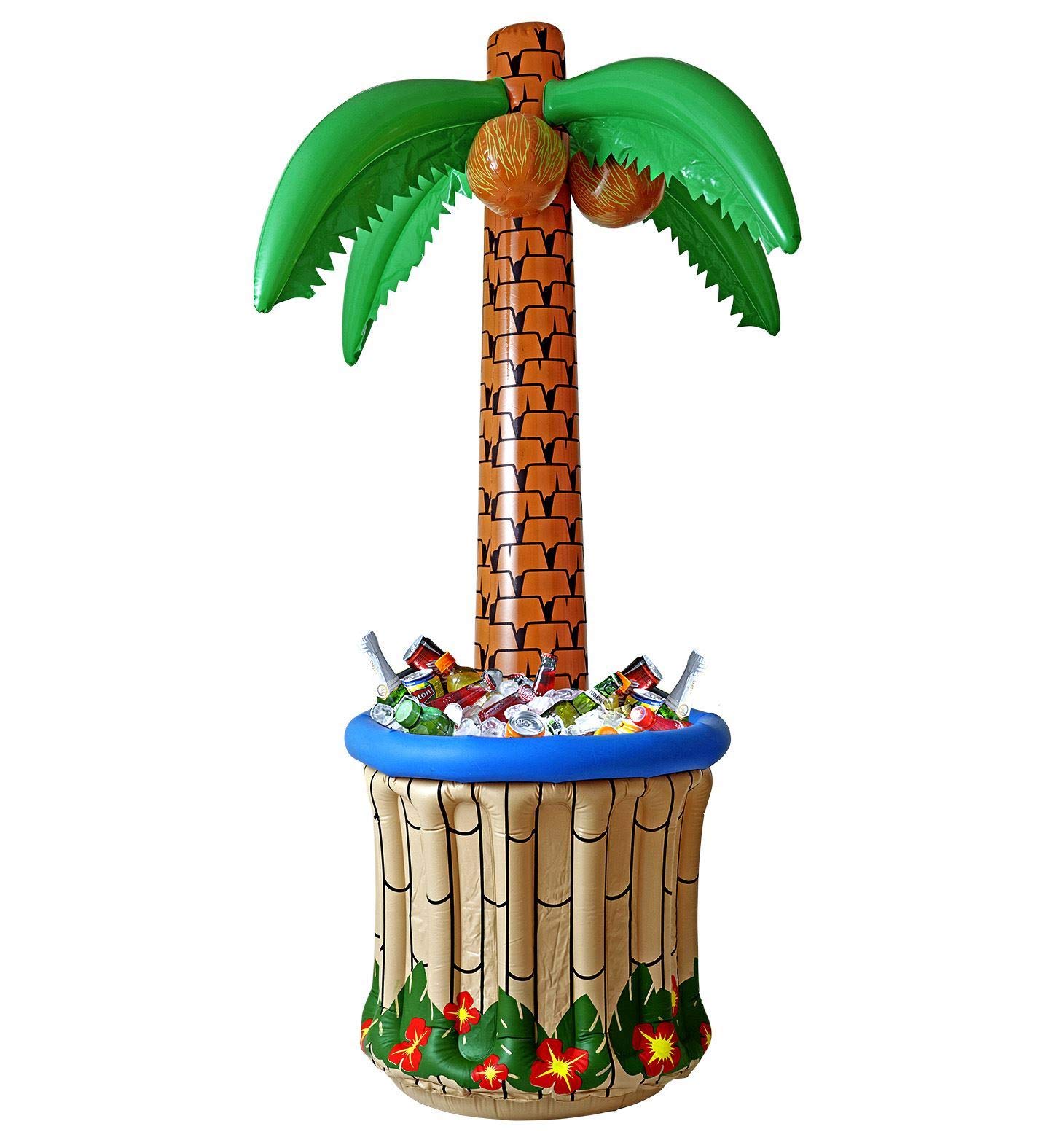 Widmann Inflatable Hawaiian Palm Tree Party Drinks Cooler Bar