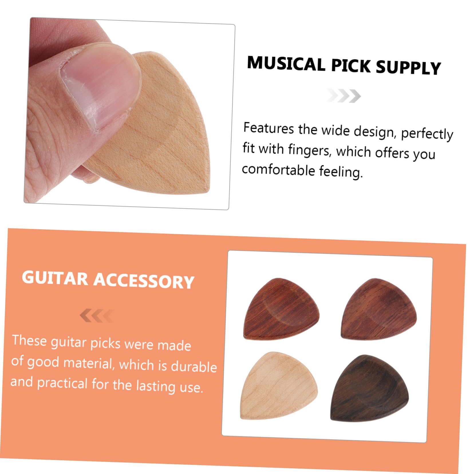 ifundom 16pezzi Plettri Per Chitarra Plettri Triangolari Diverse e Accessori Per Chitarra Elettrica e