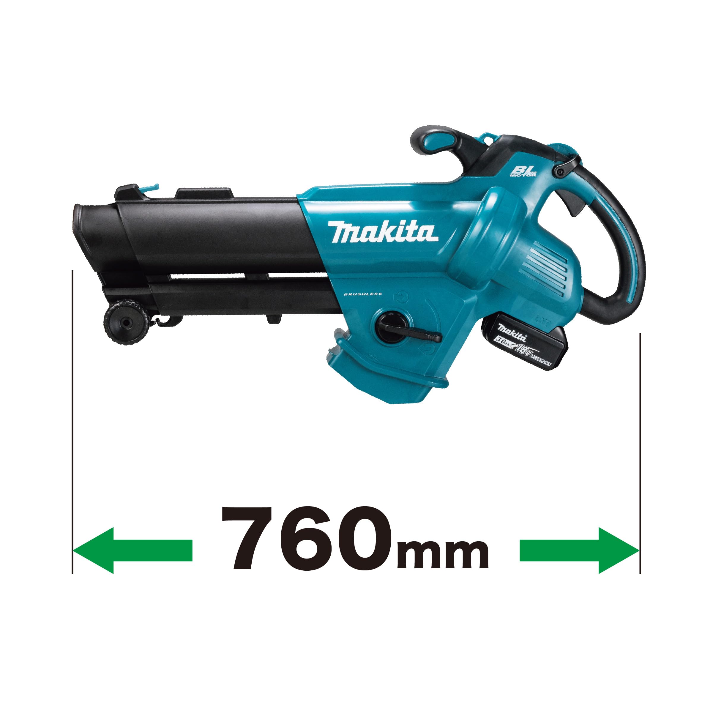 Amazon.co.jp: マキタ(Makita) 充電式ブロワ集じん機 18V3Ah バッテリ  