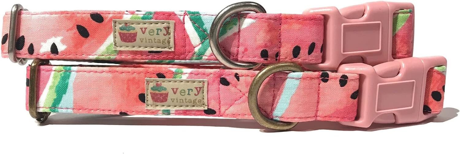 MelonDrop Collar | Collar for Dogs | Collar for Cats | Summer Collar | Collar Gifts for Pet Lovers | Pet Supplies - Organic Cotton