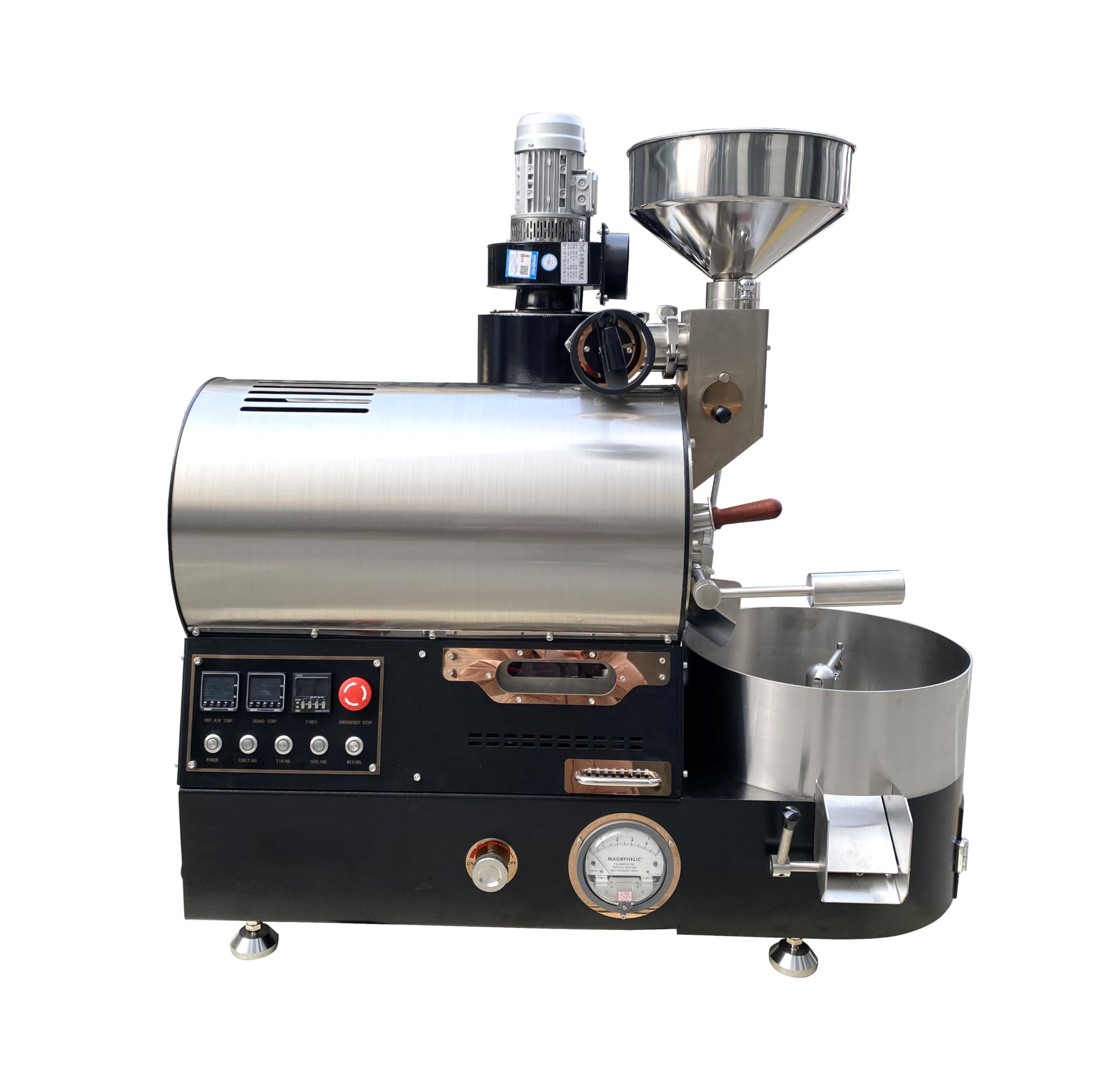 stainless steel drum coffee roasters half hot air roasting machine manual 1kg coffee roast