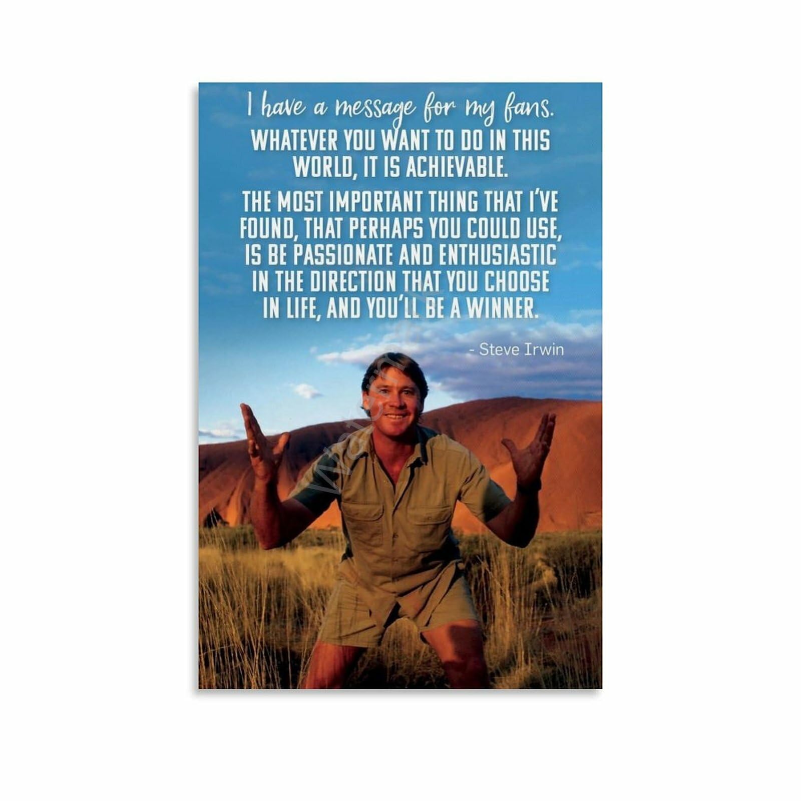 Steve Irwin Motivational