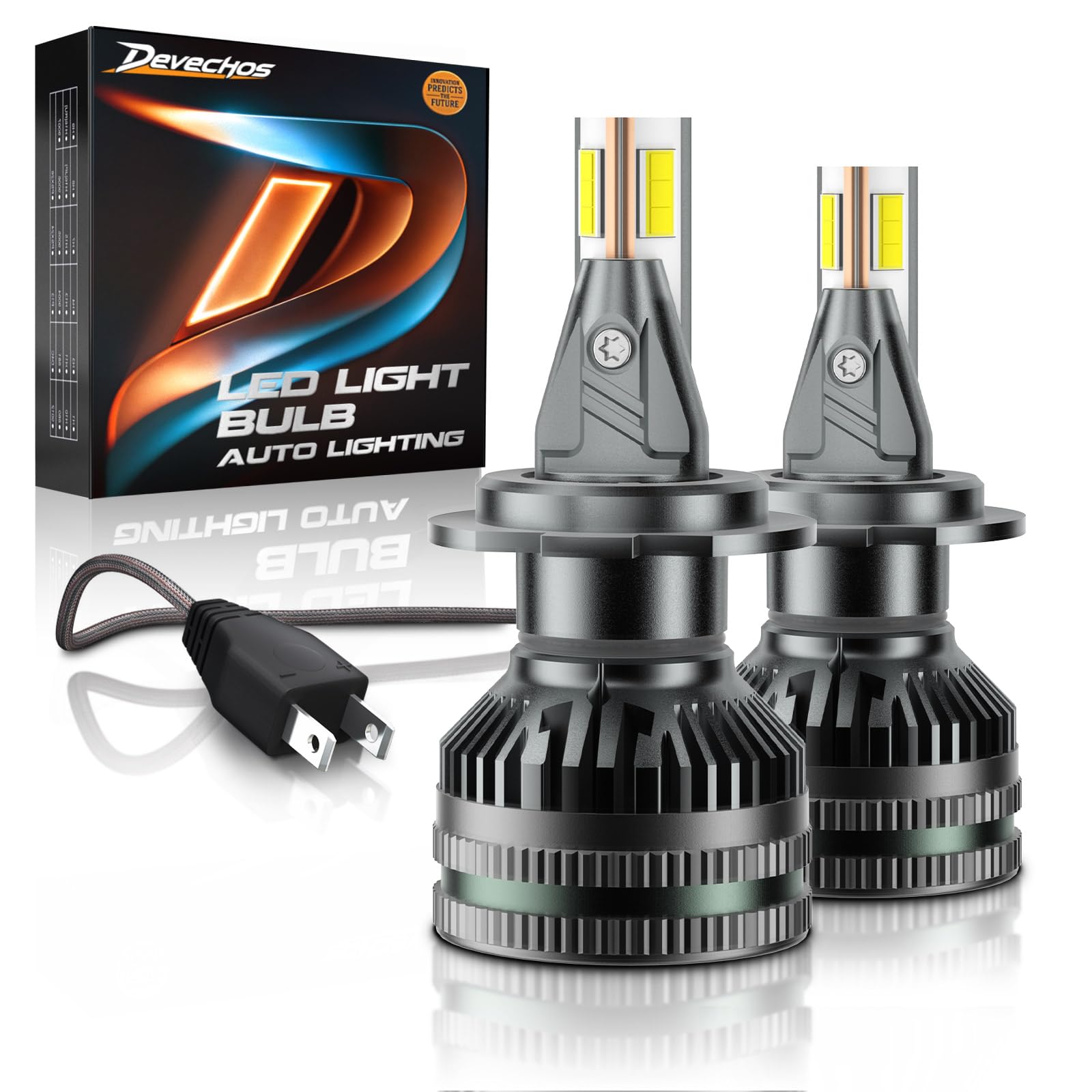 LUXLIGHT Lampadina LED 100% ADATTABILE H8 H9 H11 H16 14'000 LM 30W 6500K Bianco 2PZ Kit Lampada LUXLIGHT Lampadina LED 100% ADATTABILE H8 H9 H11 H16 14'000 LM 30W 6500K Bianco 2PZ Kit Lampada