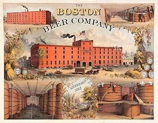 ArtDirect The Boston Beer Company, Chartered 1828 (ca. 1880) 20x16 UnFramed Museum Art Print Poster Ready for Framing by Anonymous