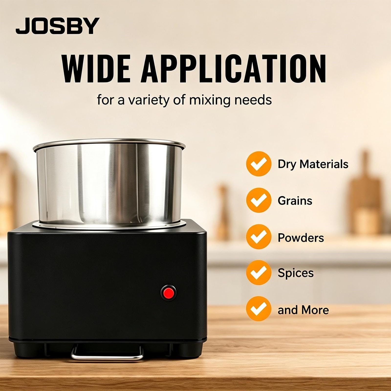 JOSBY Macchina Automatica per Il Raffreddamento dei Chicchi di caffè, Funzionamento A Pulsante, capacità 1000 G, Macchina per Il Raffreddamento E La Tostatura del caffè
