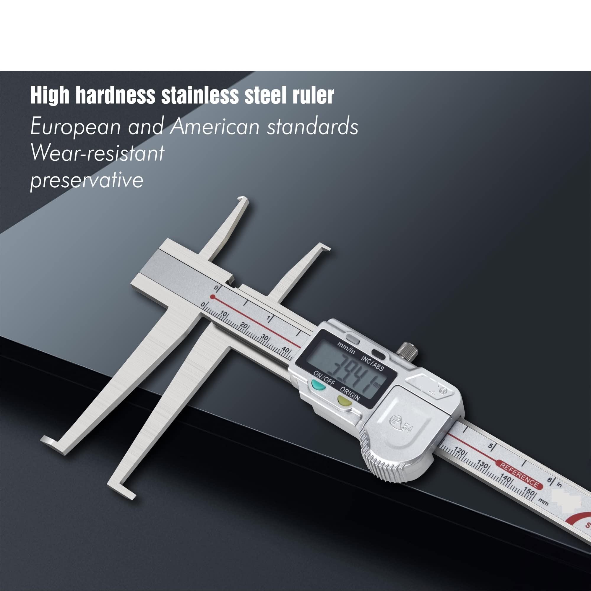 Digitaler Innen Nuten Messschieber 9-200 Mm - Präzisionswerkzeug Edelstahl