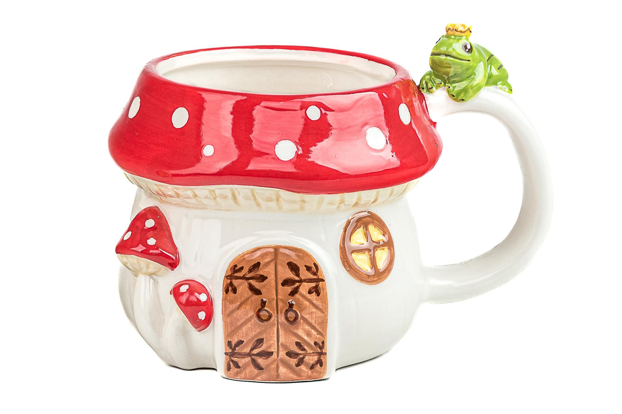 Amazon.com: 10 Strawberry Street Toadstool Mushroom House Mug, set