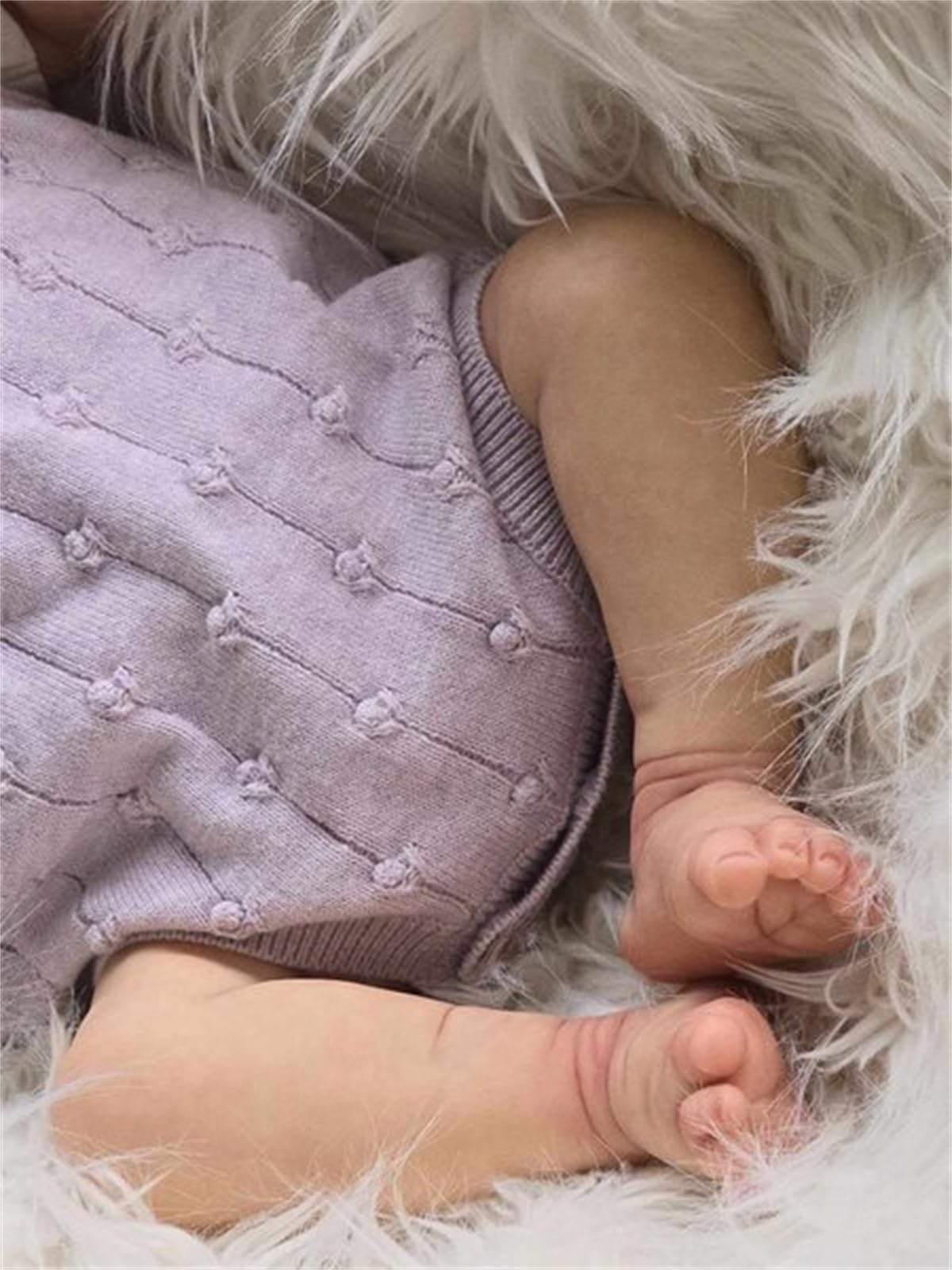 Anano Realistic Baby Doll Silicone Full Body Girl, 18 Inch Realistic Reborn Babys Dolls Silicone Full Body - Image 4