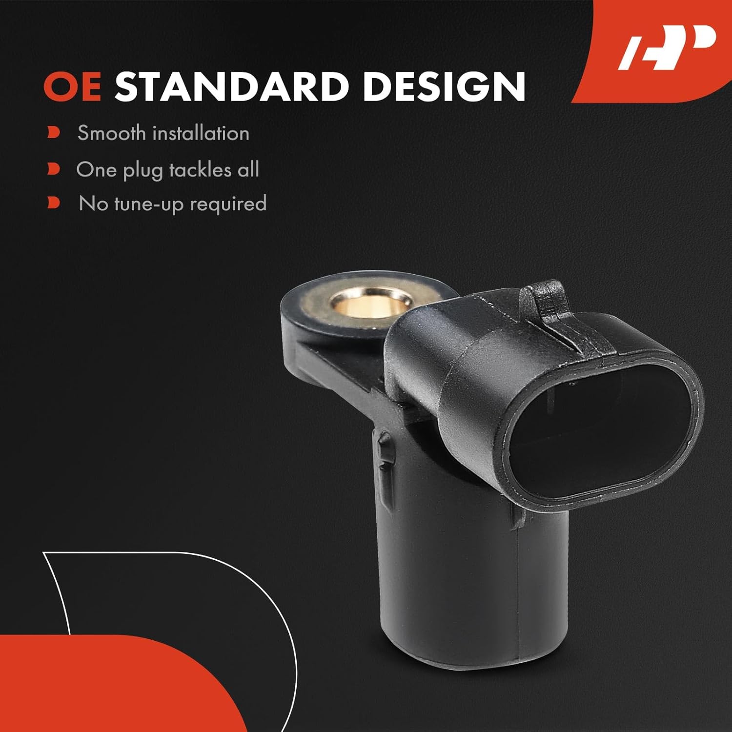 A-Premium ABS Wheel Speed Sensor Compatible with Jaguar Models - Vanden Plas/XJ8/XJR 1998-2003, XK8 1997-2002, XKR 2000-2002 - Front & Rear, Driver and Passenger Side, 4-PC Set