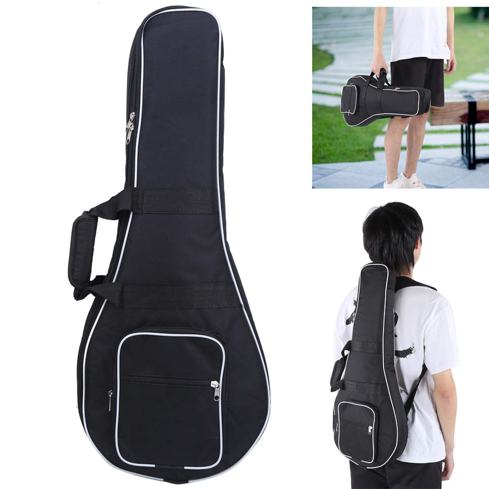 Estuche para mandolina, práctico estuche para mandolina impermeable de alto rendimiento, partitura musical para cuerdas