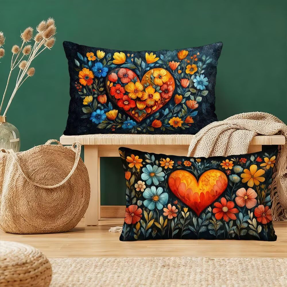 Housse de coussin noir motif en velours double face de luxe