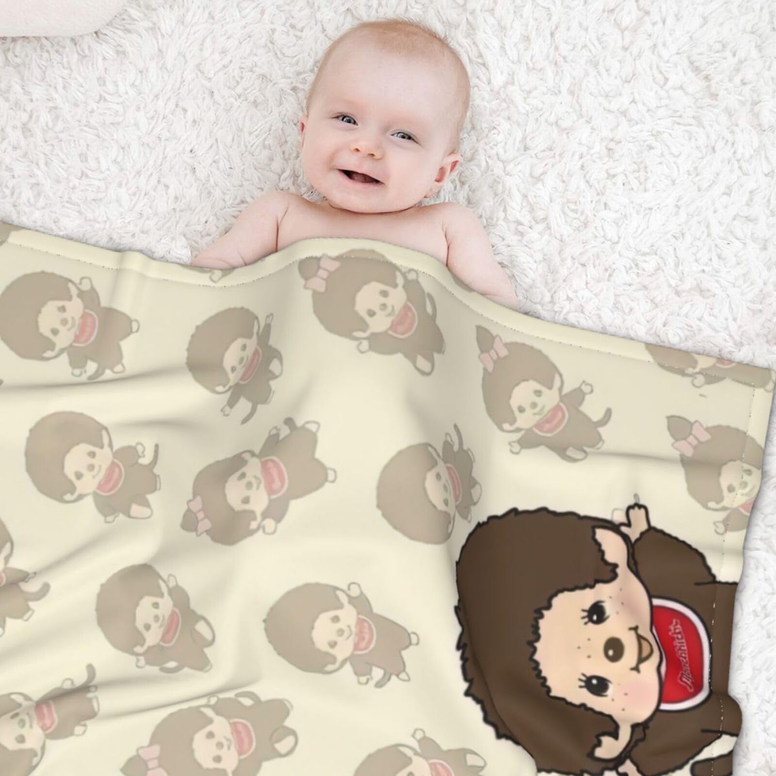 モンチッチの 赤ちゃん ベビーボンネット付き花柄服ベビチッチ 2体セット 203147-1.jpg