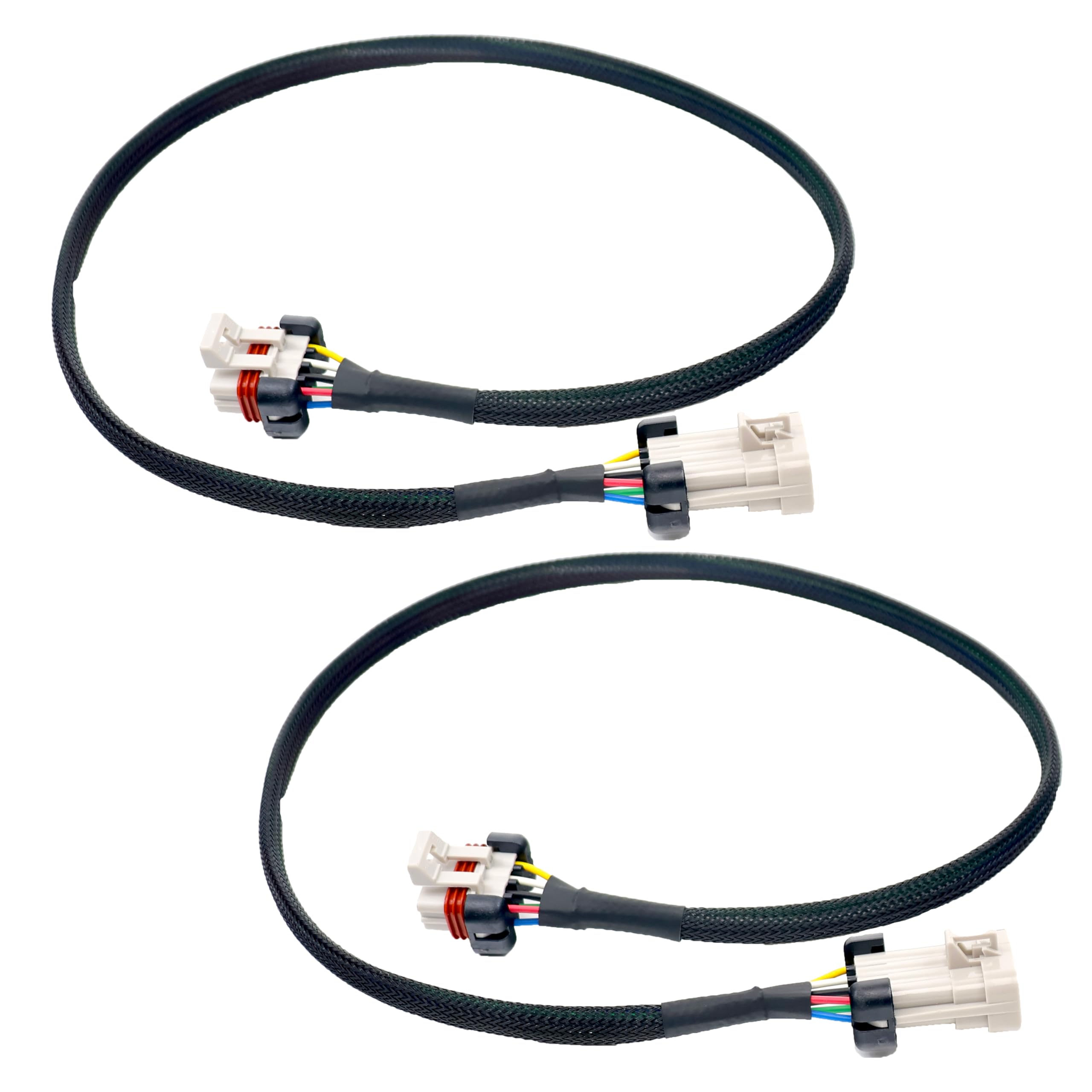 Michigan Motorsports LS Coil Harness Relocation 36" (Pair) - Fits LS1 LS2 LS3 LS6 LS7 LS9 LQ4 - Compatible with GM LS Engines - Ideal for Coil