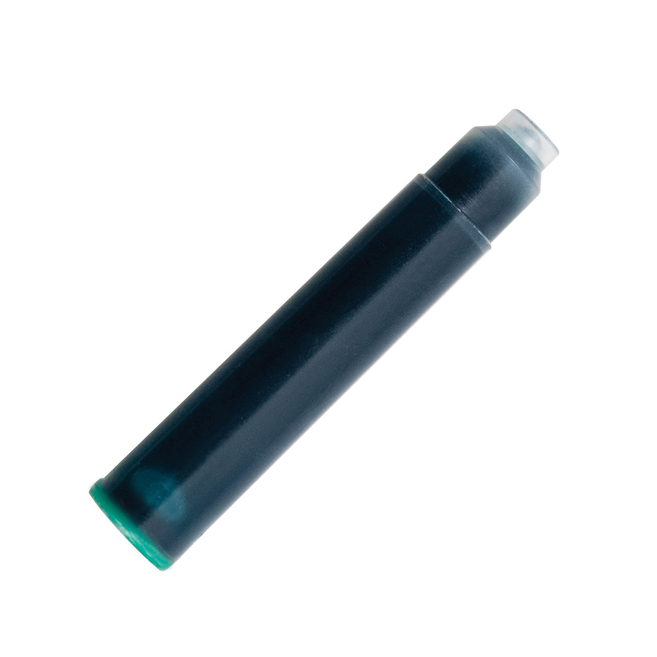 Monteverde - Cartucho para pluma, tamaño internacional, 6 unidades, color verde