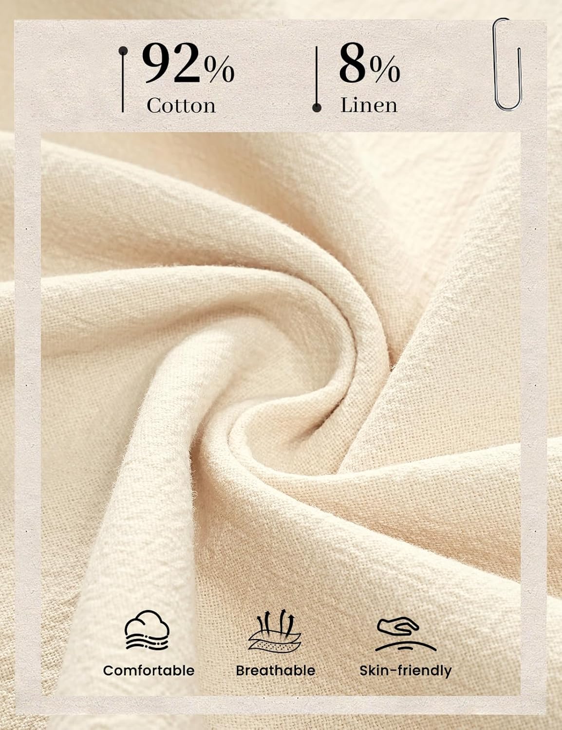 Plus Size Linen Wide Leg Pants for Women Breathable Cotton Blend Trousers Drawstring Low Waisted Flowy Palazzo Pants - Image 5