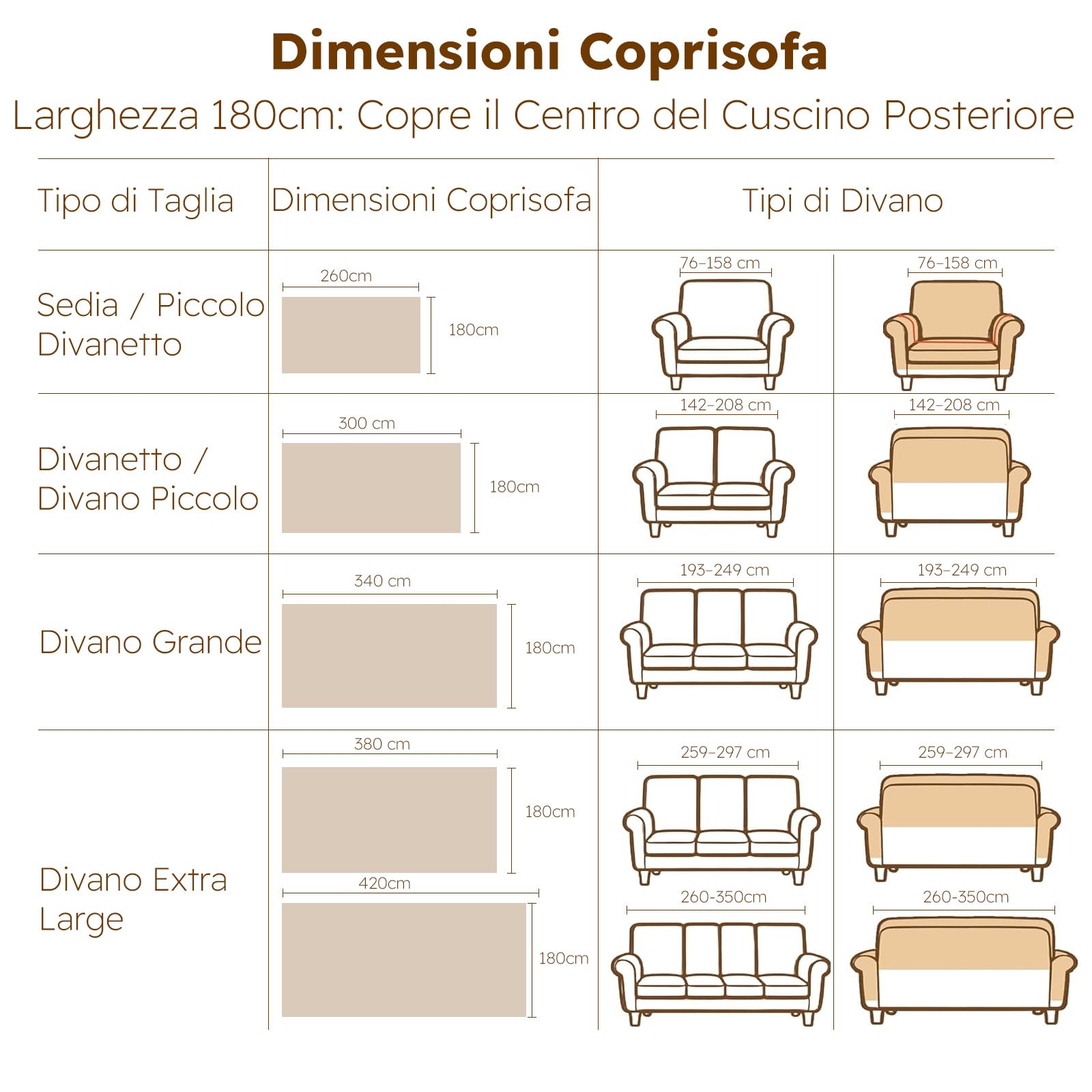 Spessore Tessuto Copridivano Antiscivolo Decorativo Universale Impermeabile Fodere Copridivani Slipcovers Divano Protector elasticizzati per Cani Gatti Letto 180 * 300cm-Blu Dell' acqua