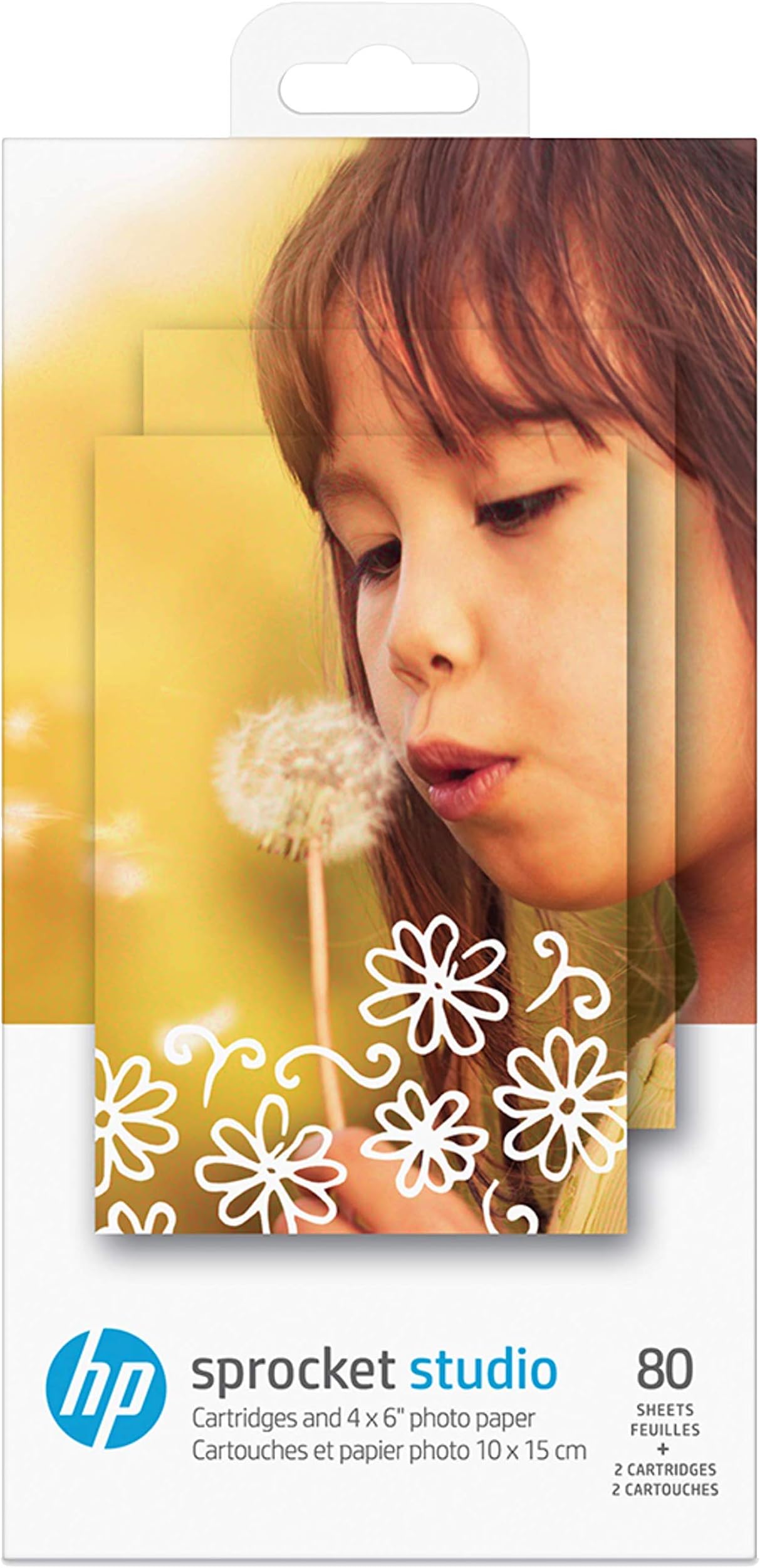 HP 2x3" Premium Zink Photo Paper (50 Sheets) Compatible with Sprocket