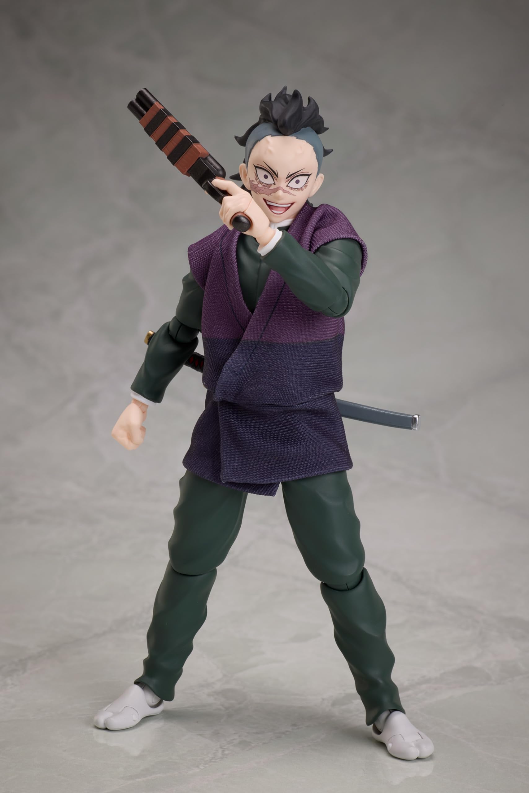 Aniplex Demon Slayer Kimetsu no Yaiba - Genya Shinazugawa BUZZmod Actionfigur im Maßstab 1:12