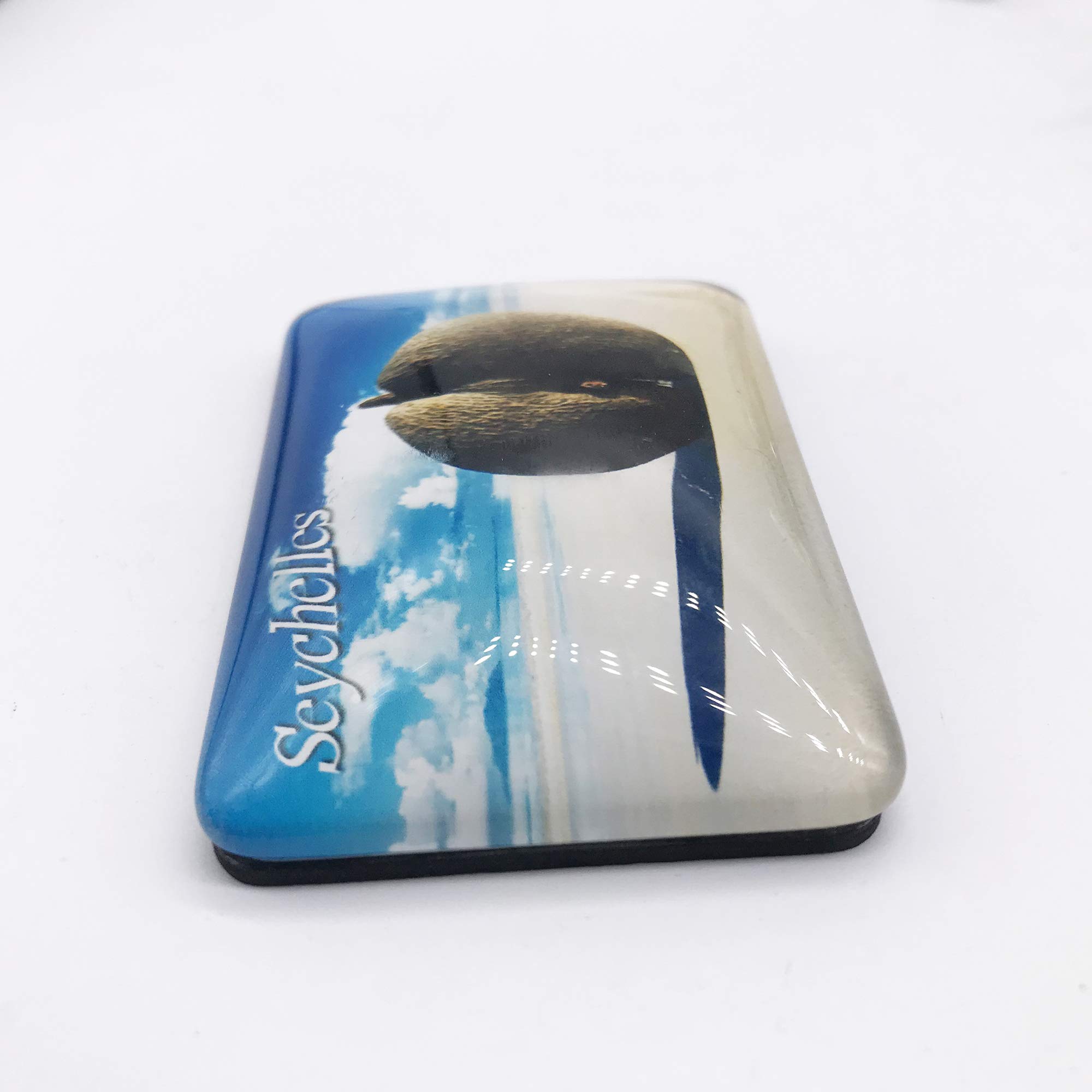 Beau Vallon Seychelles Magnete da Frigorifero Cristallo Turistico Souvenir Collezione Regalo Regalo Magnetico Adesivo Frigorifero