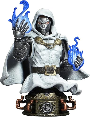 Marvel Comics: Dr. Doom White Armor 40 Aniversario PX Busto