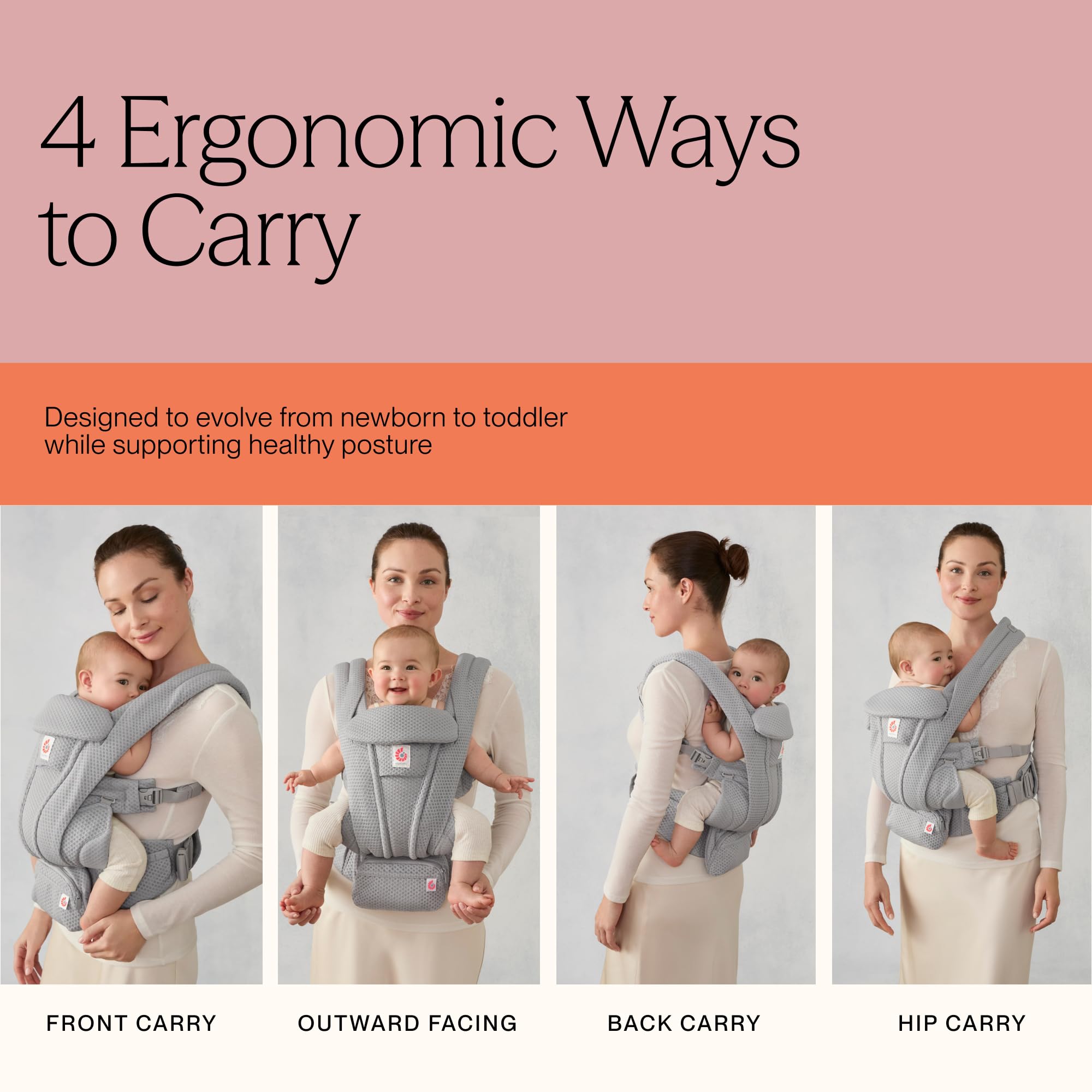 Amazon.com: Ergobaby Omni Deluxe Baby Carrier for Newborn to