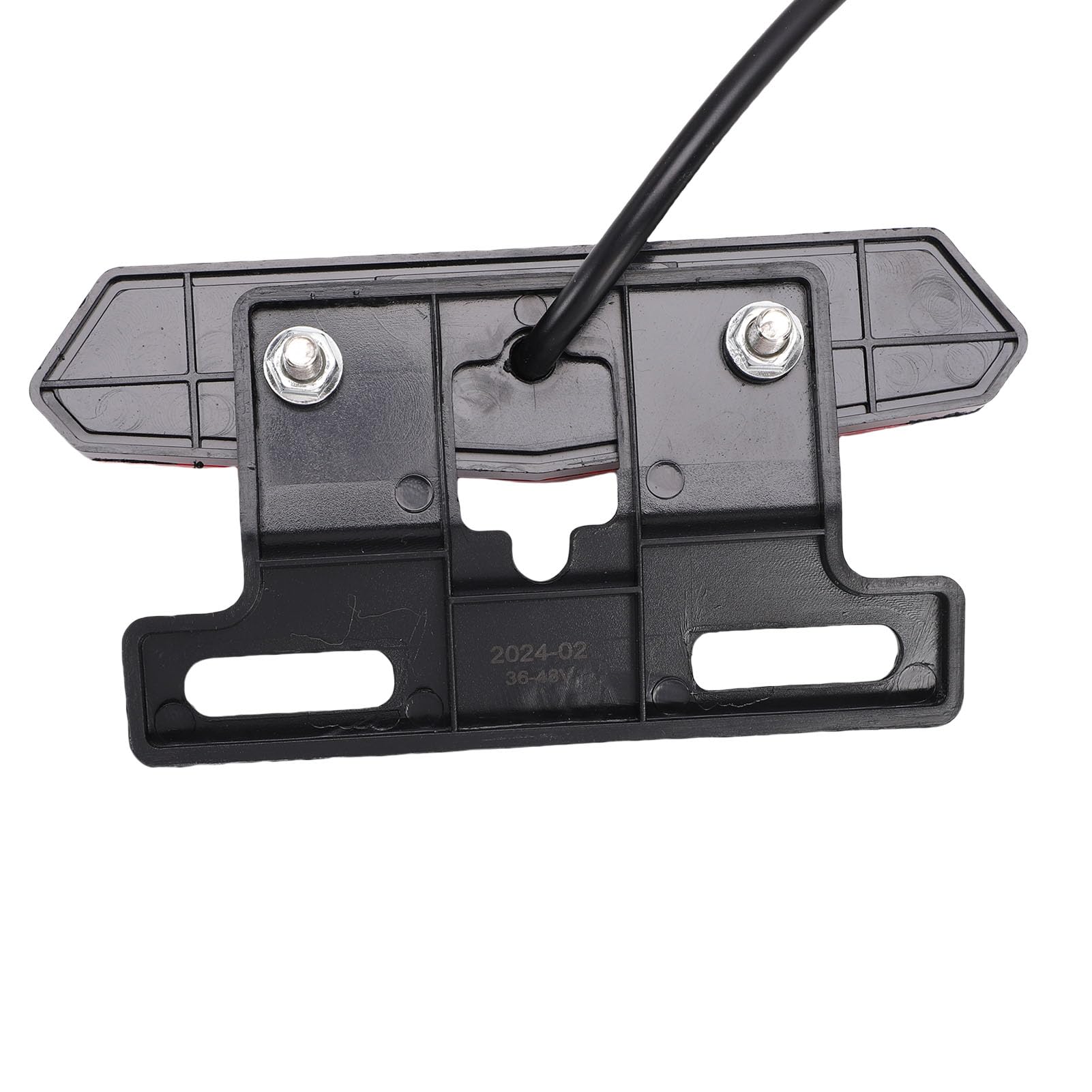 Dpofirs Ensemble de Feux Avant et Arrière économes en énergie pour Vélos électriques avec Commande par Interrupteur à clé à 5 Broches pour Une Meilleure visibilité et sécurité dans des Conditions de