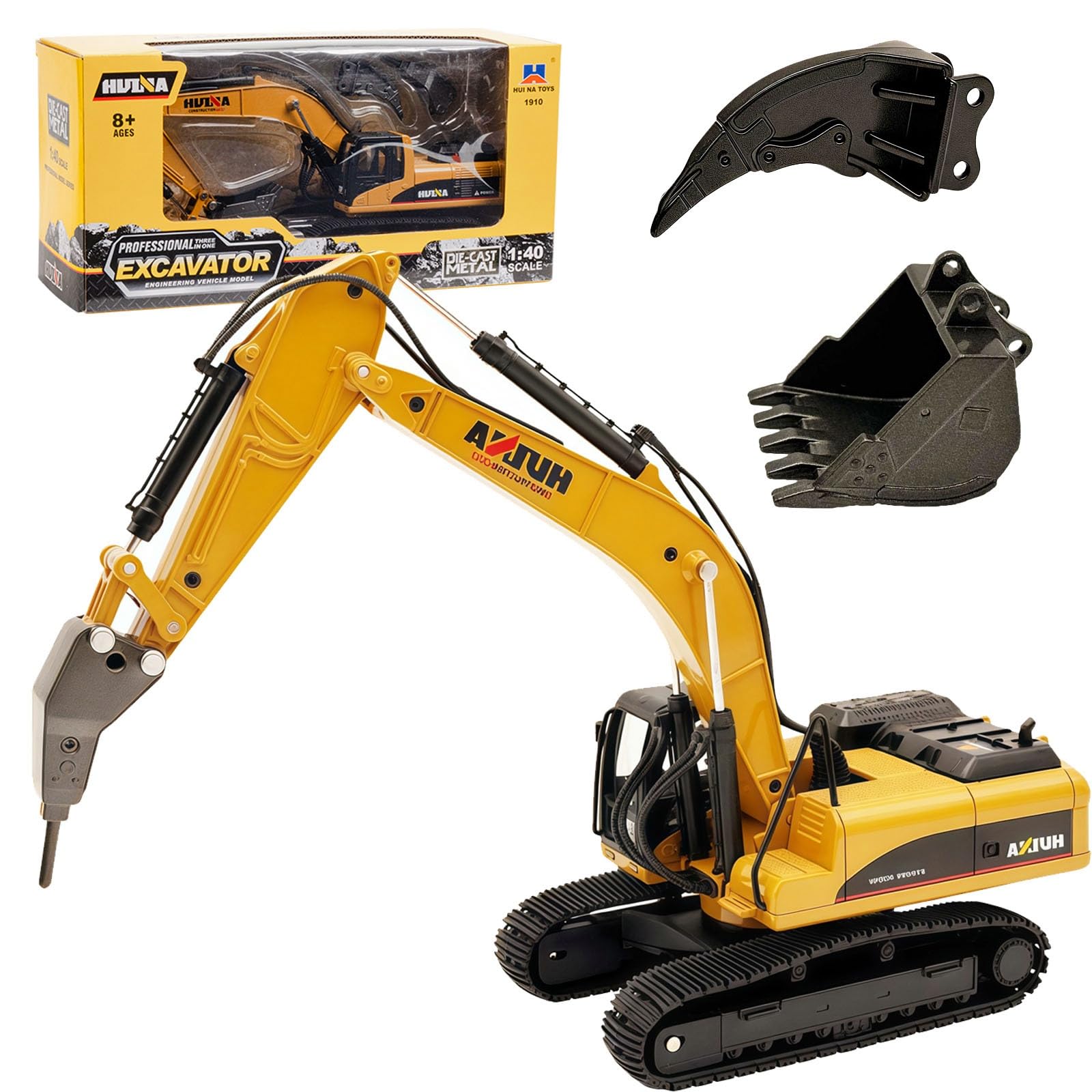おもちゃ woojer Amazon.com: Gemini&Genius Drill Excavator Toy, Demolition Machine