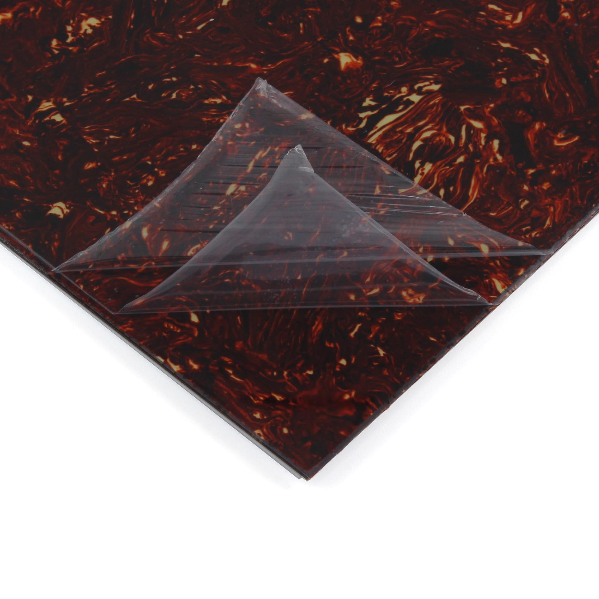 FLEOR 430 * 290 Blank Chitarra Elettrica Basso Battipenna Materiale Scratch Plate Sheet,4Ply Brown Tortoise Shell