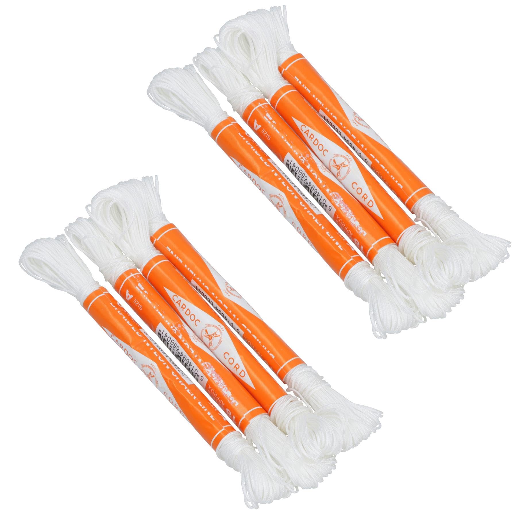 Cardoc Cord Braided Nylon Chalk Brick Line Size A 18m Building (8 Pack) TE239