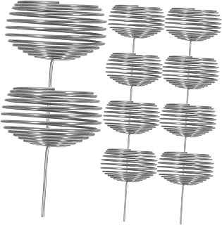 Stainless Steel Bonsai Fertilizer Basket Box 10pcs Silver