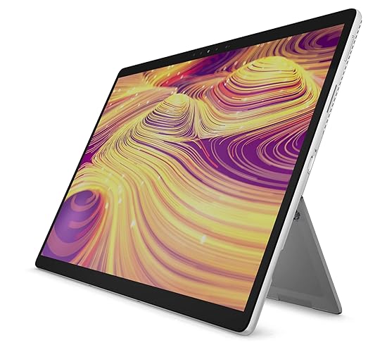 Dell Latitude 7320 Tablet PC 13.3 inch FHD, Intel Core i5-1140G7 Processor, 16GB Ram, 256GB NVMe SSD, Webcam, Thunderbolt, Windows 11 Pro (Renewed), Silver