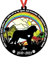 Vista 120 de Adorno de atrapasoles de setter irlandés personalizado, adorno de Navidad de Setter irlandés, regalo para perro amante, setter irlandés