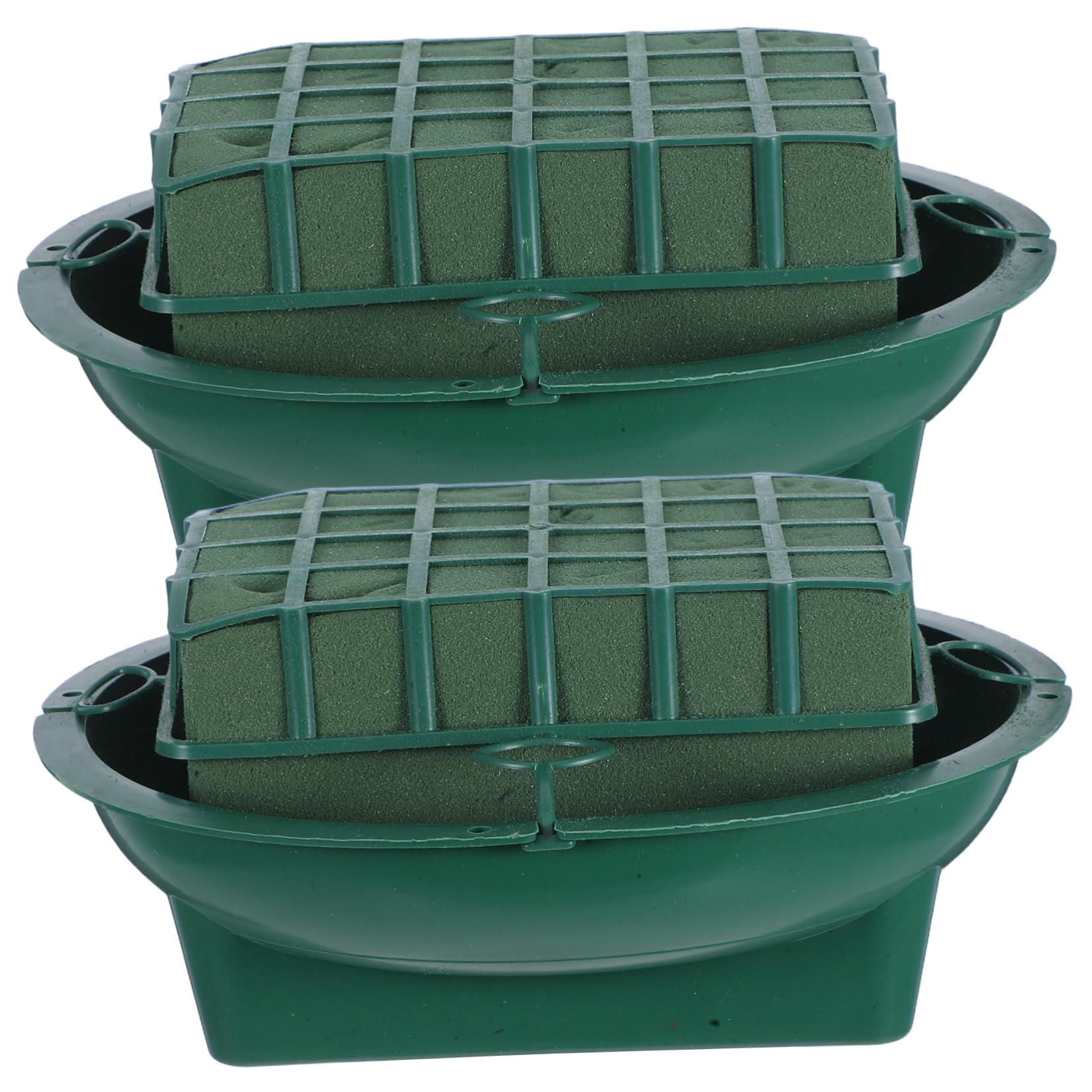 Totority 2 Plant Potting Mud Floral Containers Bases for Arrangements Drain Grate Plant Pot Filler