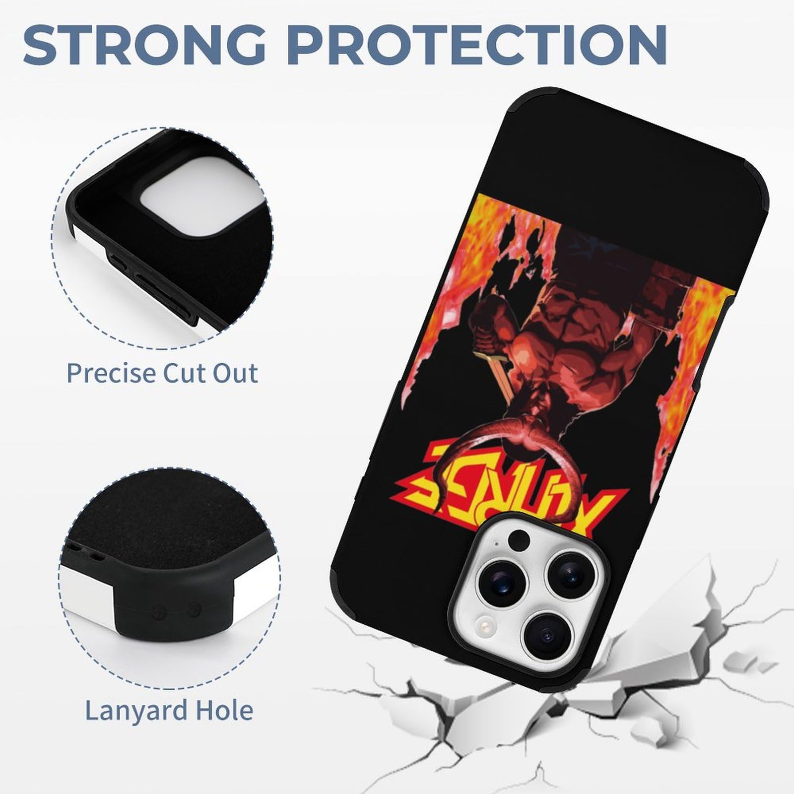Amazon.co.jp: iPhone 16 Pro Max用ケース ヘルボーイ XLARGE