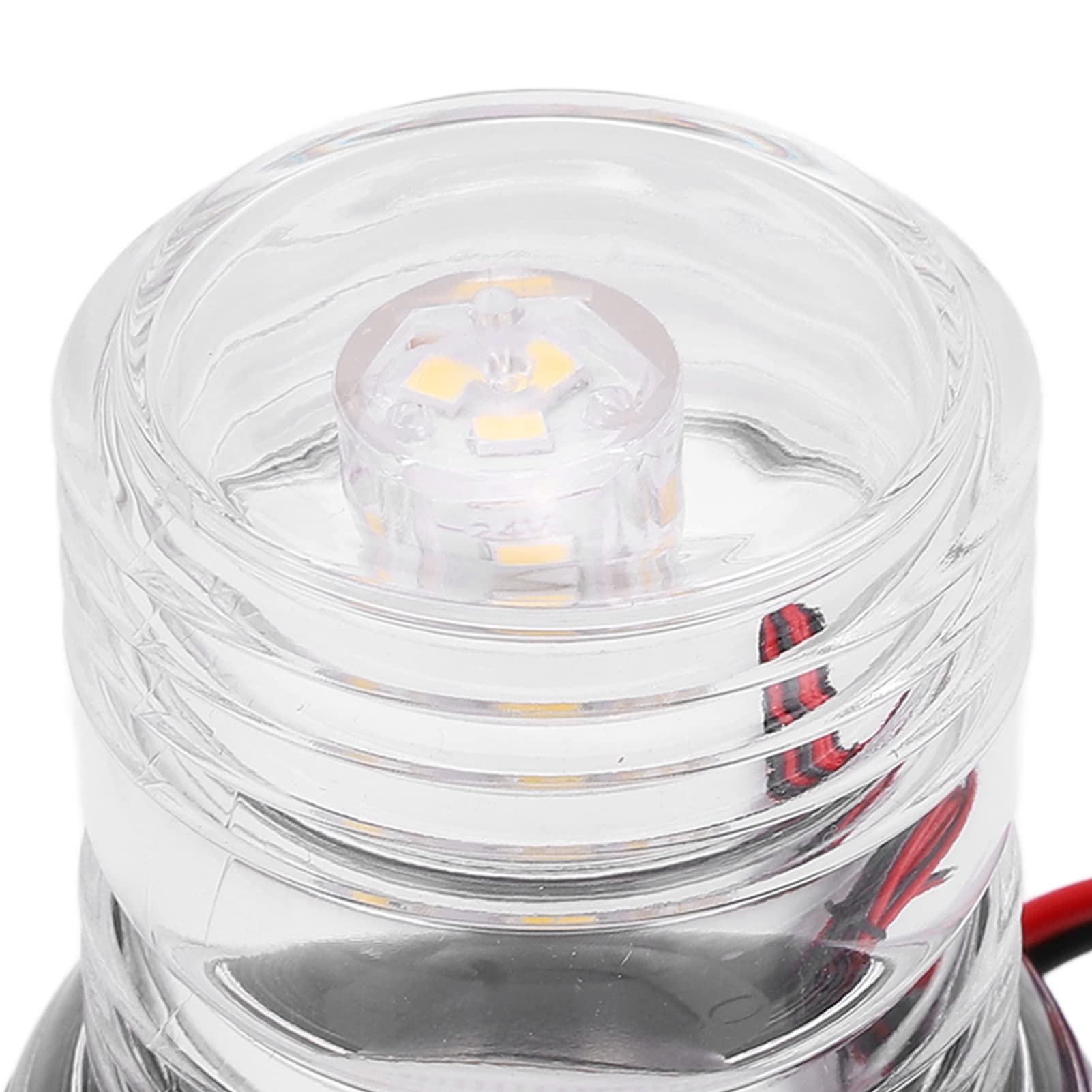 Luci di ancoraggio per navigazione, luce bianca 360 barca, 5W DC12V‑24V Luce impermeabile LED ad alta luminosità Luci di segnalazione marine per barche Yacht Altri trasporti