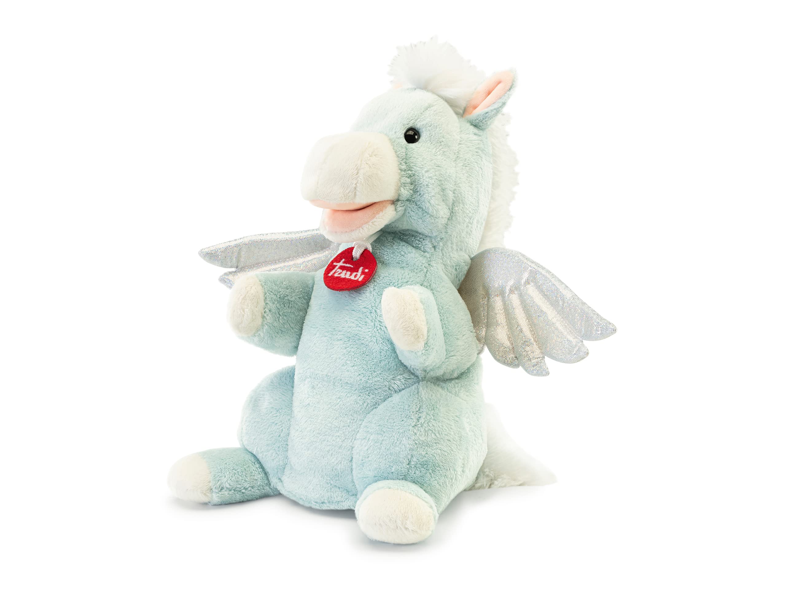 Pegaso Puppet Trudi | Plush puppets and marionettes for Trudi theatre. Game for children. Tell and create stories. Decorative plush. | 18x27x19cm size S | Puppets | model 29307