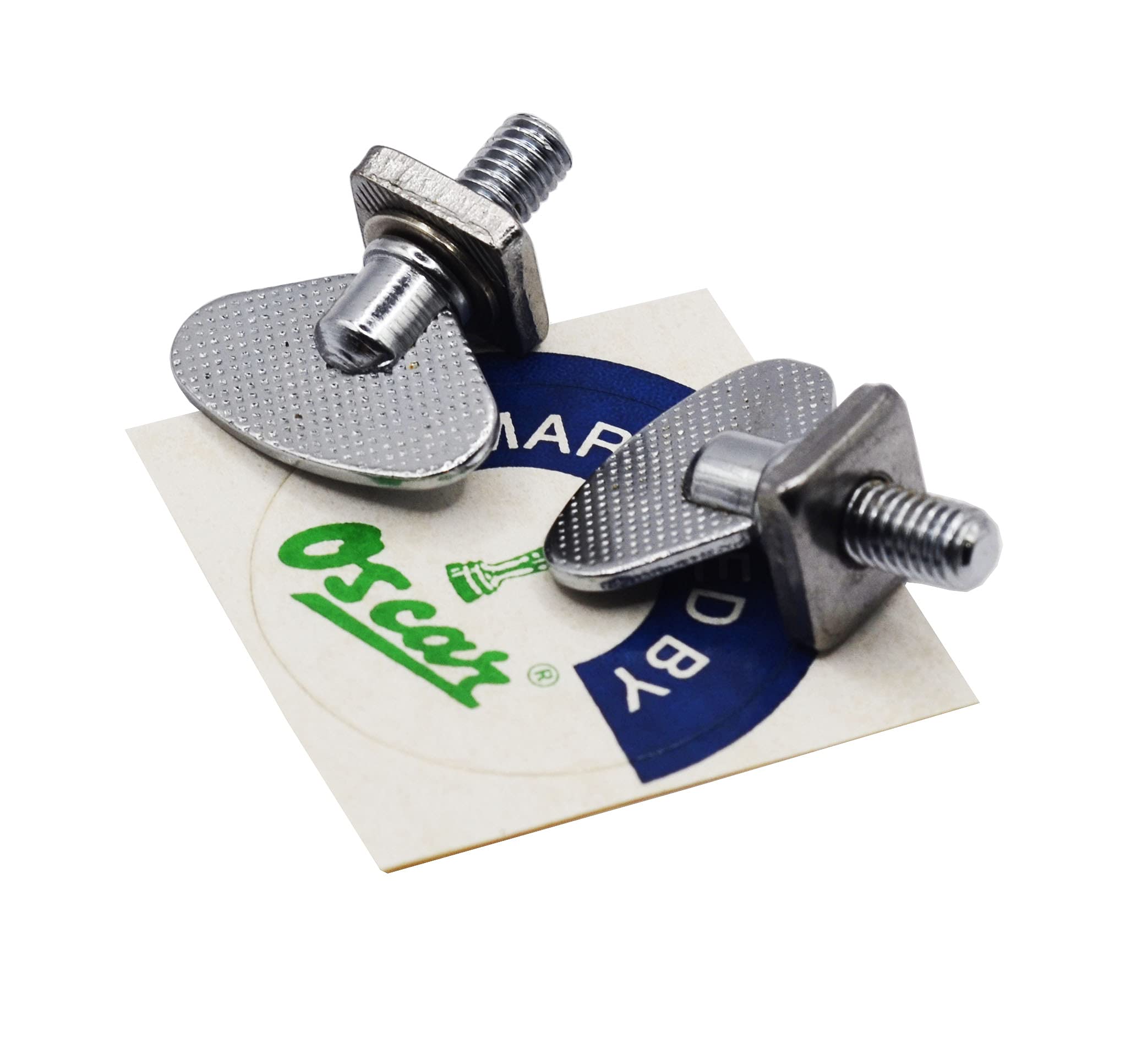 OSCAR 10 PCS Wing Nut Key Screw Set – Durable Steel Wing Nuts & Thumb Screws Assortment for DIY, Furniture, Machinery, Automotive & General Fastening Applications