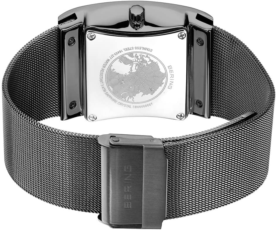 BERING Men Analog Solar Collection Watch with Stainless Steel Strap & Sapphire Crystal 16433-377 image 6 of 11 B07DJBN63L