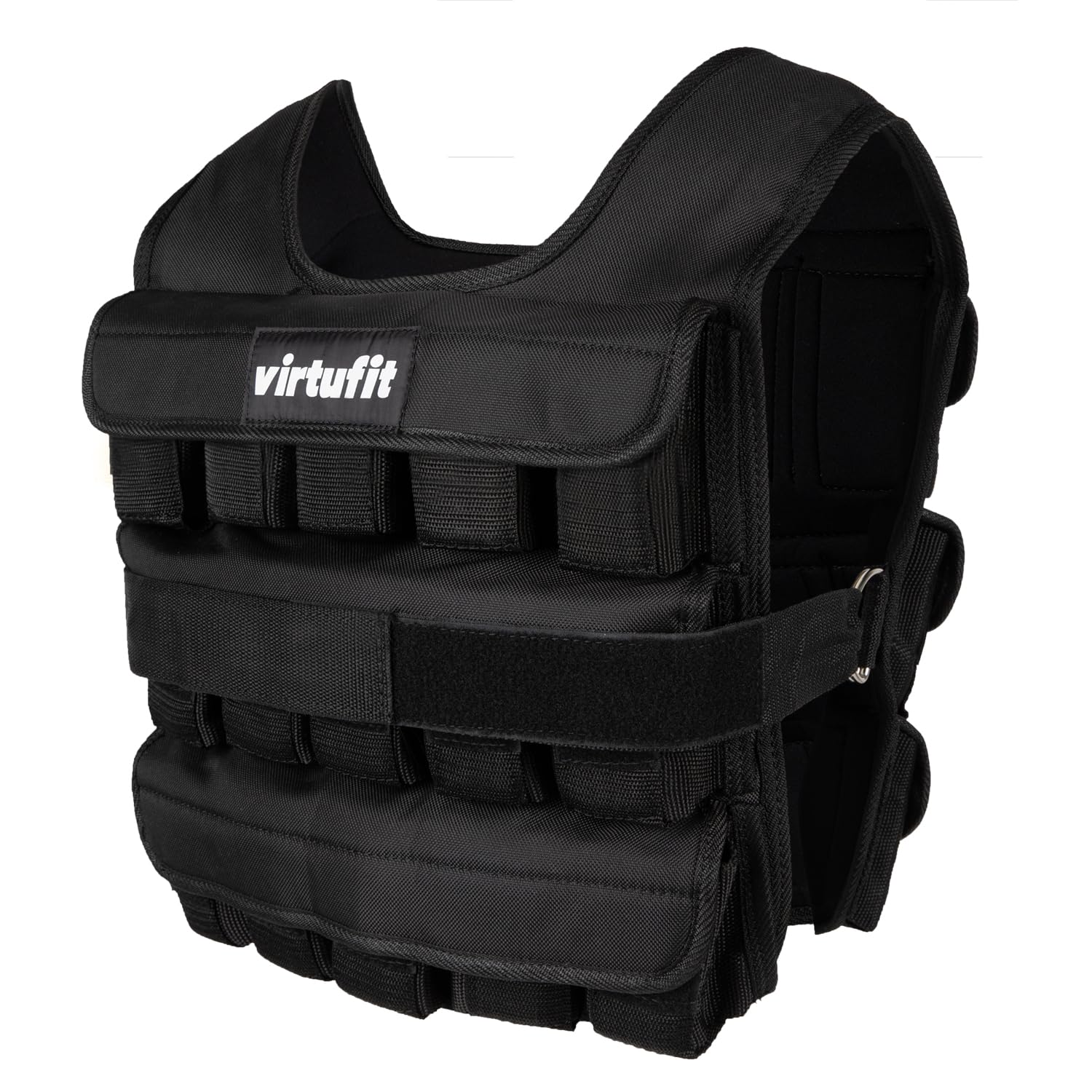 VirtuFit Chaleco de peso ajustable Pro – 10 kg hasta 30 kg (30 kg)
