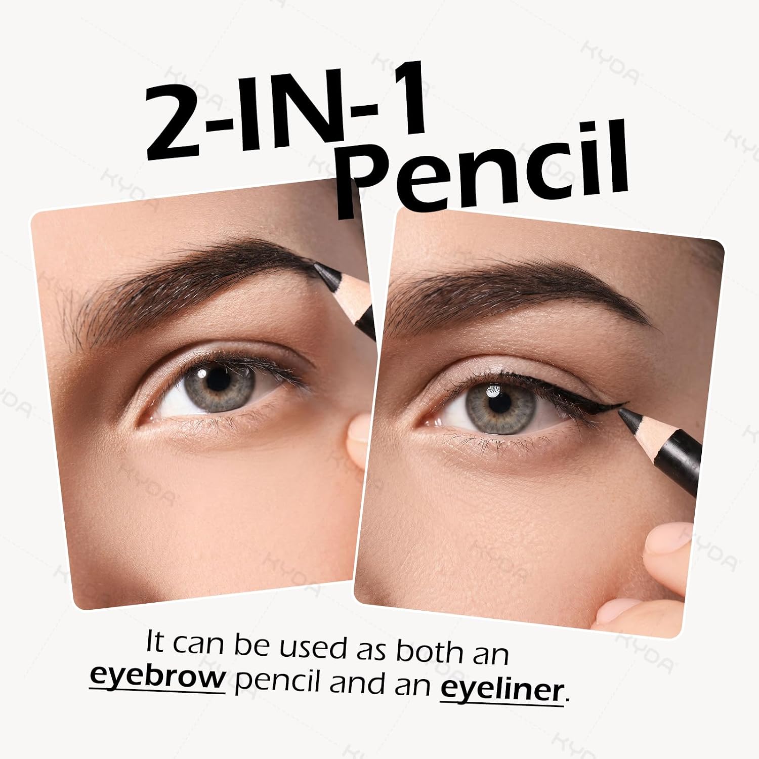 Ownest 12 Pcs Dark Brown Eyebrow Pencil, Smooth and Easy to Color, Beginner Eyeliner Makeup, Long Lasting Waterproof and Sweat-Proof, Natural Eyebrow Tint Pen for Fills in Sparse Areas and Gaps image 4