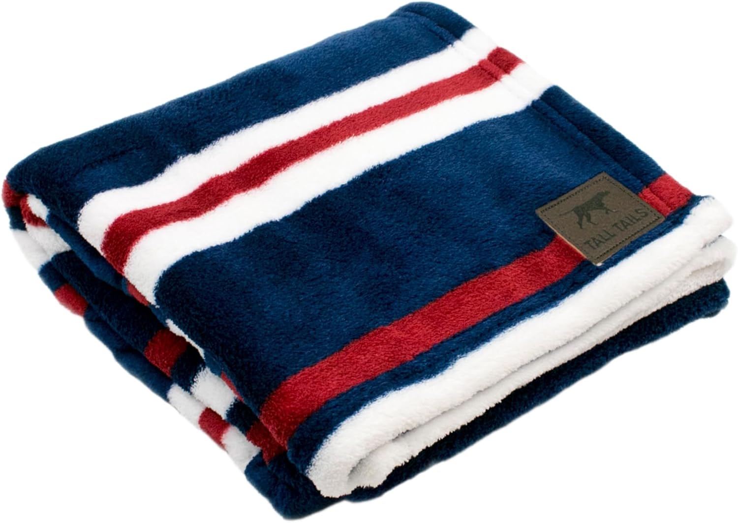 Tall Tails Nautical Stripe Baby-Soft Fleece Dog Blanket
