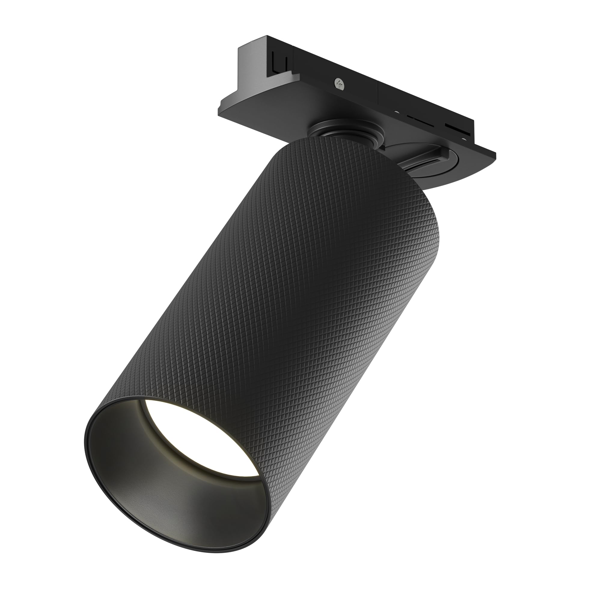 MAYTONI DECORATIVE LIGHTING Moderne Strahler für Schienensysteme Artisan 1xGU10 excl.aus Aluminium Schwarz 12W für Küche, Schlafzimmer, Wohnzimmer, Esszimmer, Lobby