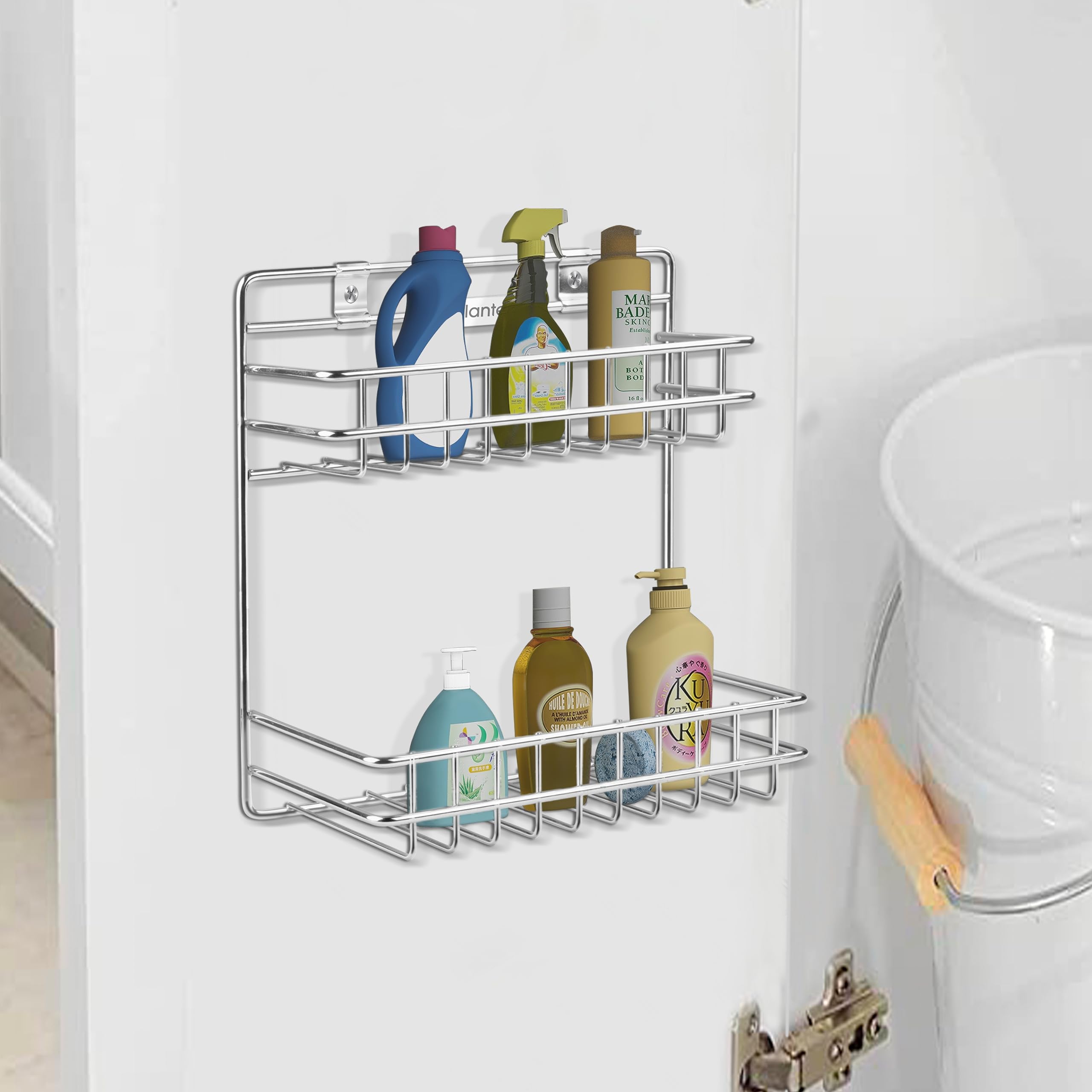 See full amazon price history chart for Planet Multipurpose Stainless Steel Detergent Holder/Wall Mount Kitchen and Detergent Rack/Multi-Purpose Shelves for Bathroom/Corner Rack/Soap and Shampoo Organizer (Silver, Pack of 1) Planet Multipurpose Stainless Steel Detergent Holder/Wall Mount Kitchen and Detergent Rack/Multi-Purpose Shelves for Bathroom/Corner Rack/Soap and Shampoo Organizer (Silver, Pack of 1) (B0762PSZ8T) Amazon Price History, Amazon Price Tracker