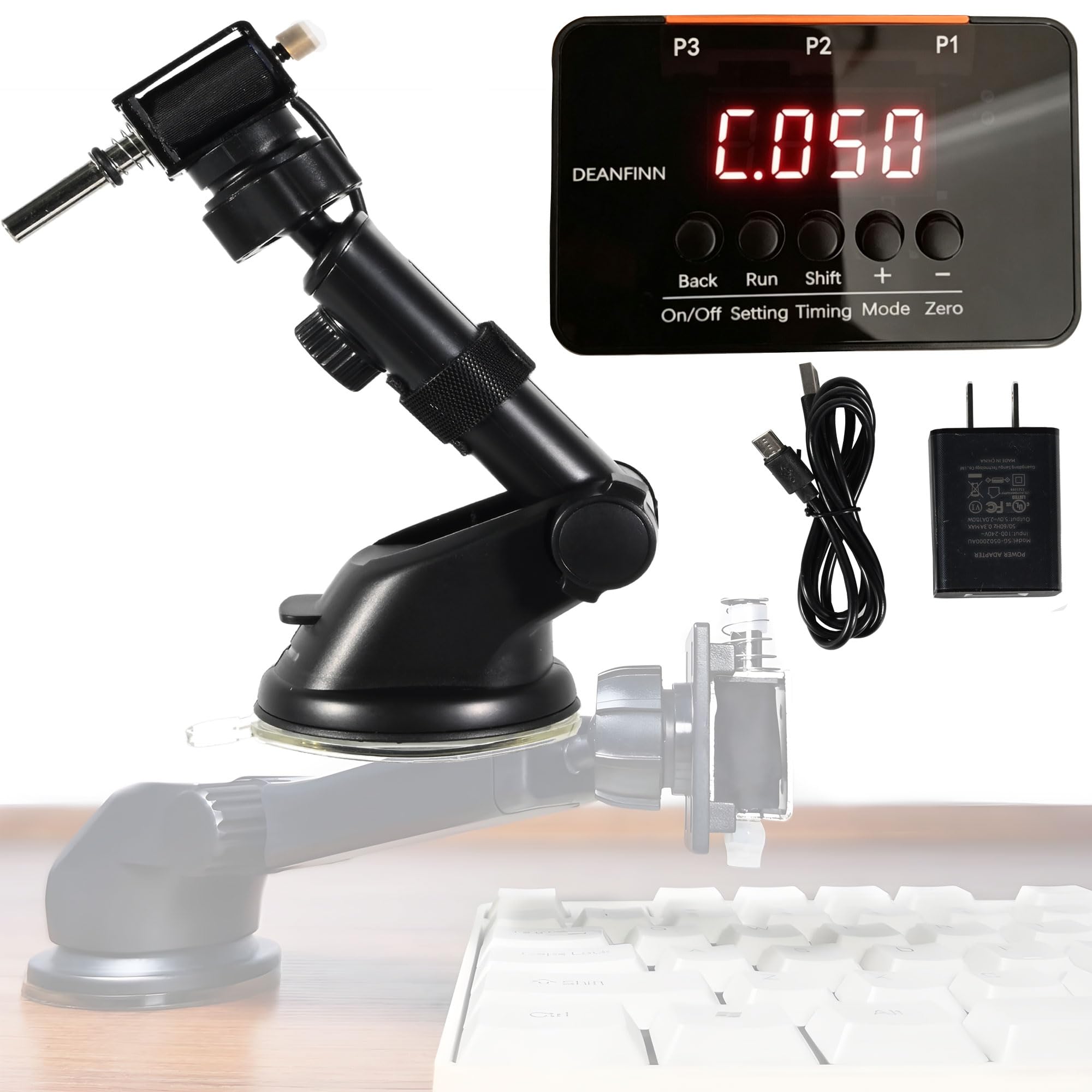 Physical Keyboard Clicker, Keyboard Jiggler Presser Mouse Striking Tool for Game Assistance, Adjustable Speed, Programmable-picture-22